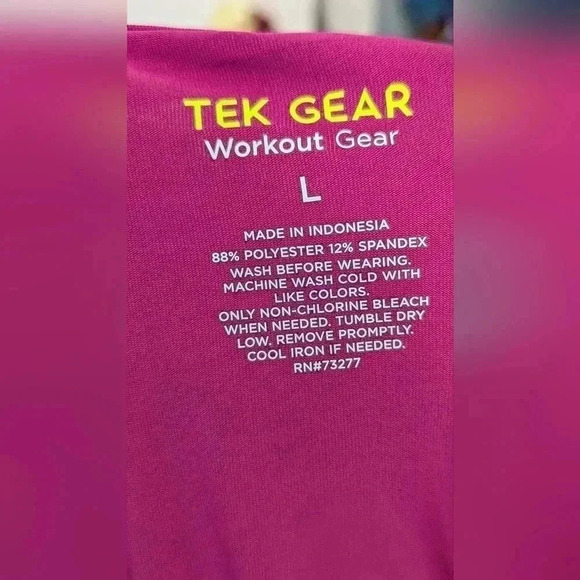 Tek Gear On-The-Go Women's Short Sleeve Shirt L (EUC) - Picture 4 of 8